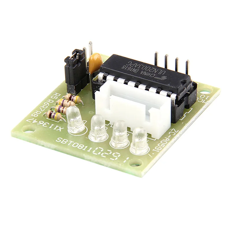1 предмет 28BYJ-48 5 В 4 фаза DC шаговый двигатель + ULN2003 драйвер платы для Arduino DIY