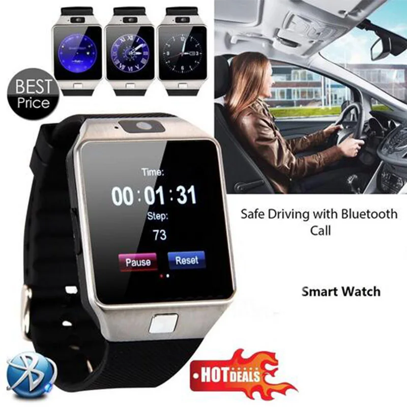 Bluetooth Smart Watch Smartwatch Android Phone Call Relogio 2G GSM SIM TF Card Camera for OPPO R11 Plus R9s R9 Plus R7s R7 Plus