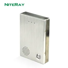 Niteray полностью водонепроницаемый SIP дверной звонок Дверной телефон для офиса контроля доступа