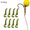 20/10 PCS Hook Aligners Pop Up Hook Fishing Line Aligner Sleeves Ready D-rig Line Aligner C Thru Zig Rig Terminal Tackle ► Photo 1/6