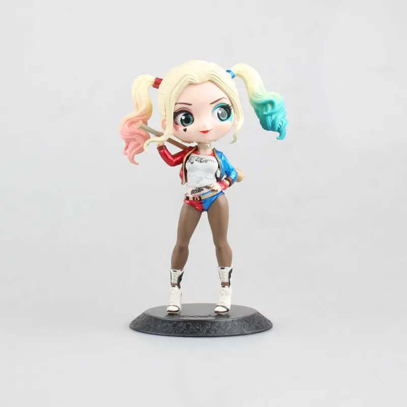 

Q Posket Characters Petit DC Comics Suicide Squad Harley Quinn PVC Action Figures Collection Model Toys Doll 15cm