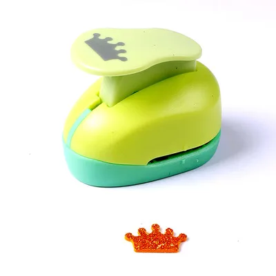 crown Дырокол Cortador De Papel круг в виде корабля перфораторы DIY Скрапбукинг Пробойники Furador Perfurador резак для бумаги - Цвет: crown