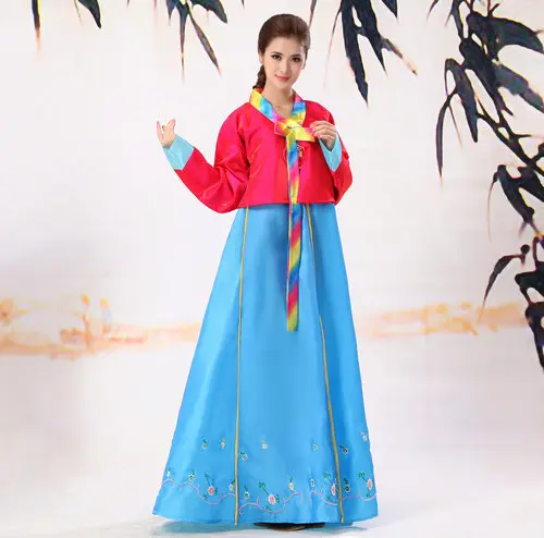 Traditional Korea Women Clothes Modern Female Cosplay Costume Traditional Korea Women Clothes Modern Female Cosplay Costume Stage Performance Wear Folk Party Dress In Asia Pacific Islands Clothing From