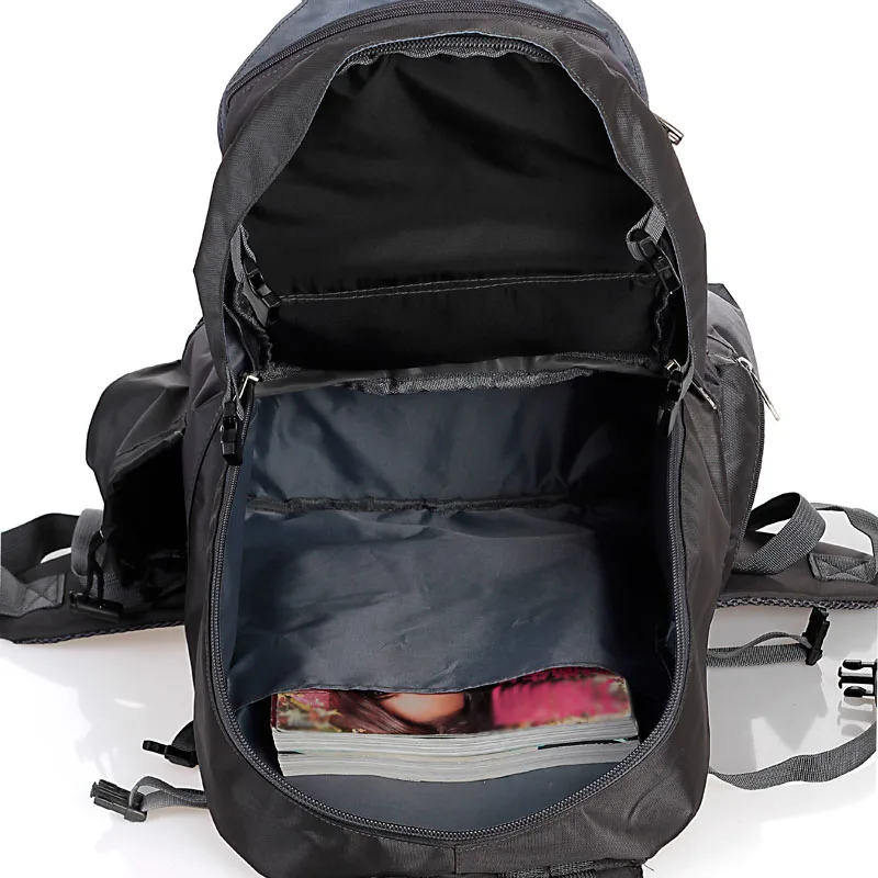 

50L Outdoor Hiking Backpack Waterproof Nylon Travel Mountain Trekking Camping Climbing Sport Bag KA-BEST
