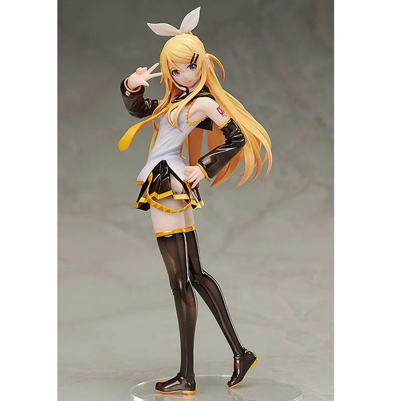 

Anime Character Vocal Series 02 Kagamine Rin "Rin-chan Now!" Adult Ver. Figure Anime Action Figure Doll toys