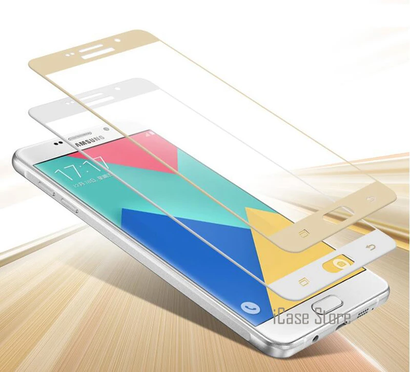 Полное покрытие Экран протектор Закаленное Стекло для samsung Galaxy S3 S4 S5 обратите