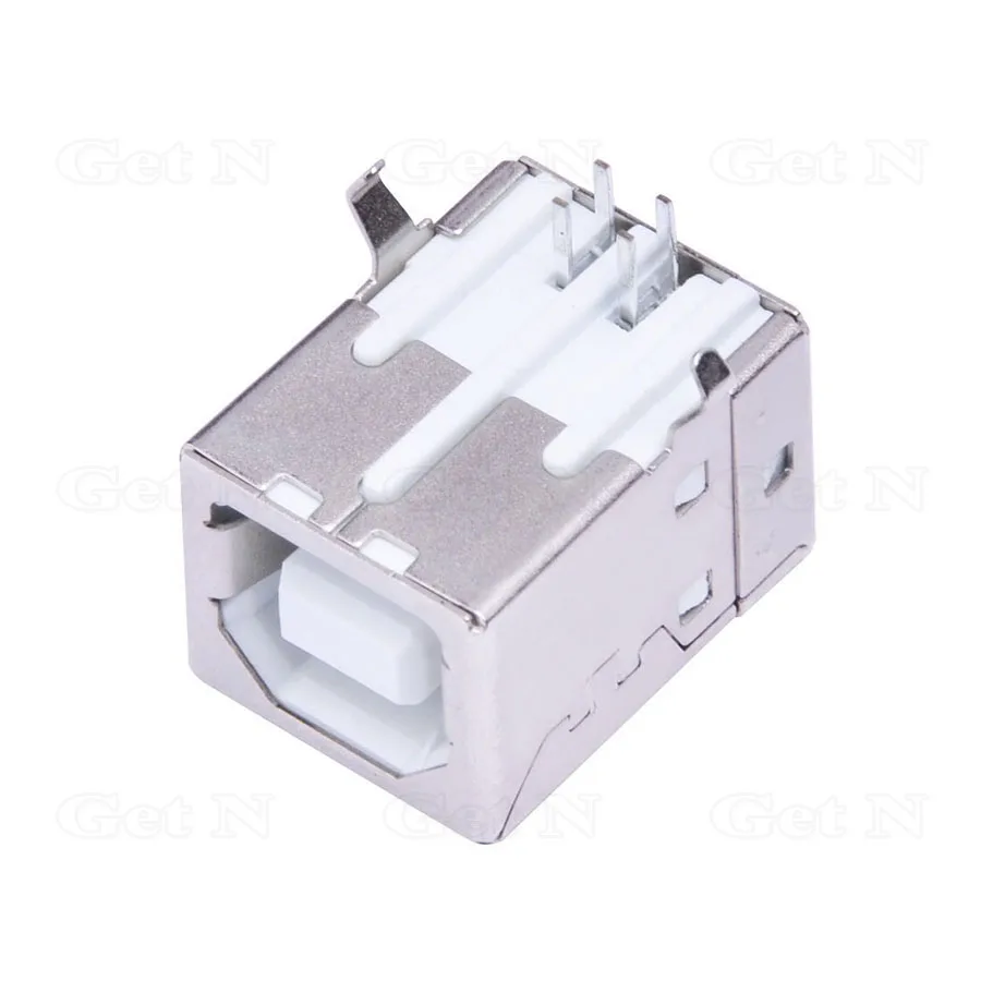 20 шт./лот квадратный тип B USB гнездо порт правый угол для принтера|lot lot|angle squarelot usb |