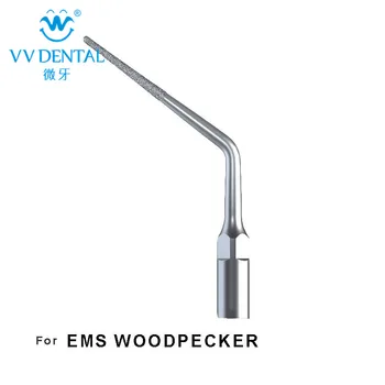 

Endodontic ultrasonic dental tips fit EMS Woodpecker UDS dental scaling machine ultrasonic scaler handpiece with diamond coated