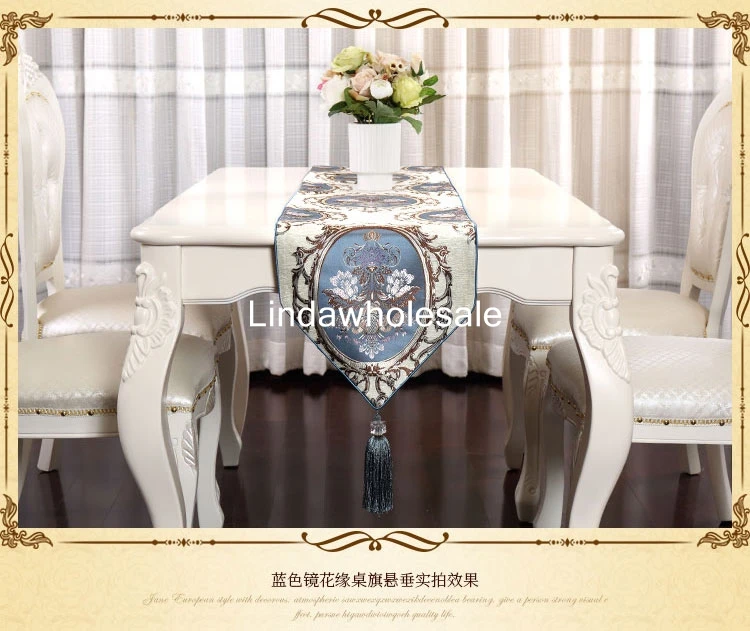 High-end luxury American coffee table flag,TV cabinet tablecloths,European Table Runner High-end luxury American coffee table flag,TV cabinet tablecloths,European Table Runner