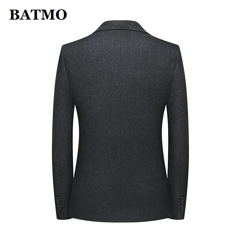 BATMO new arrival autumn high quality wool casual blazer men,men's wool jackets,plus-size M-XXXL 1901