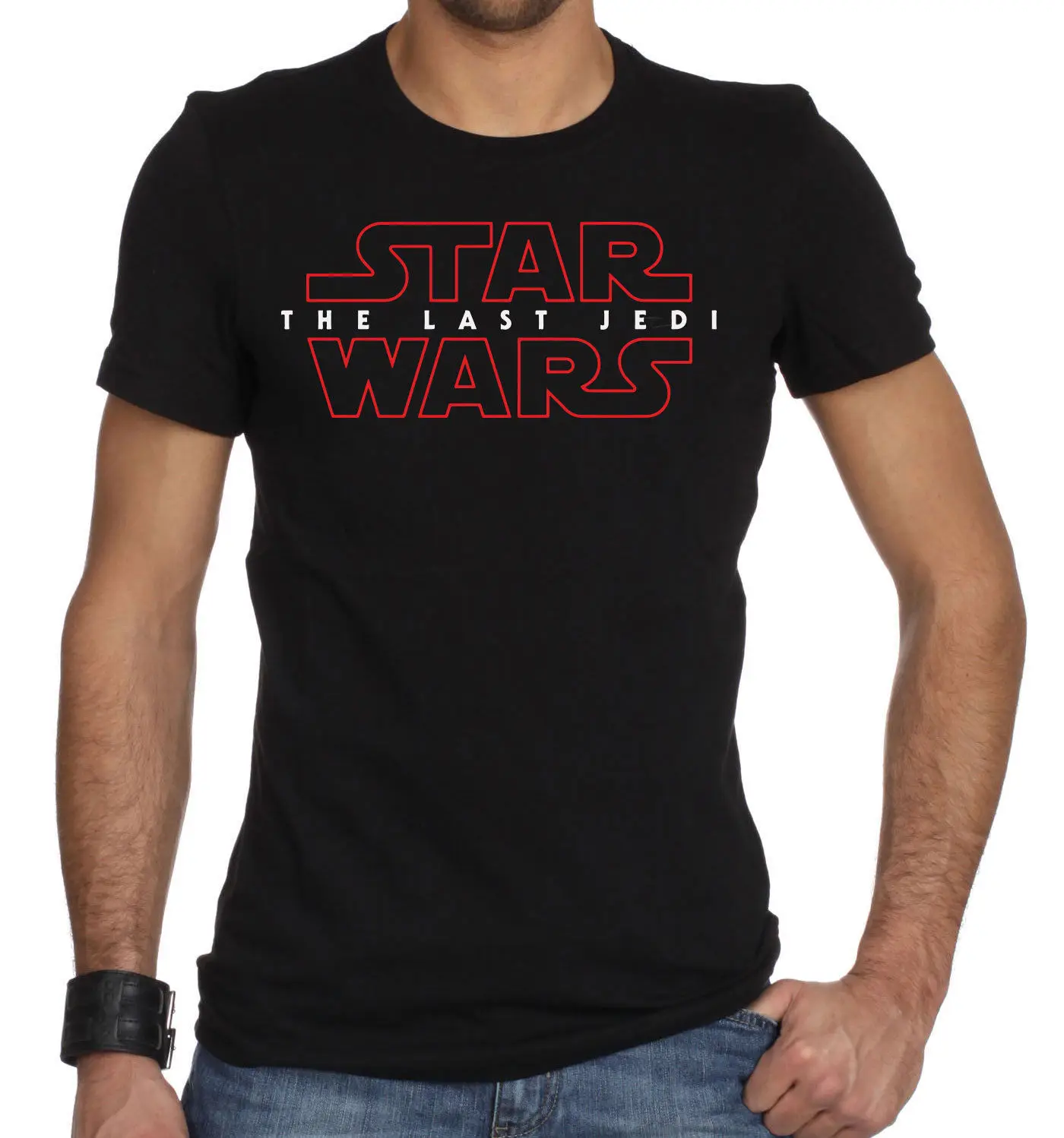 Star Wars The Last Jedi Mens Black T Shirtin TShirts from Men's