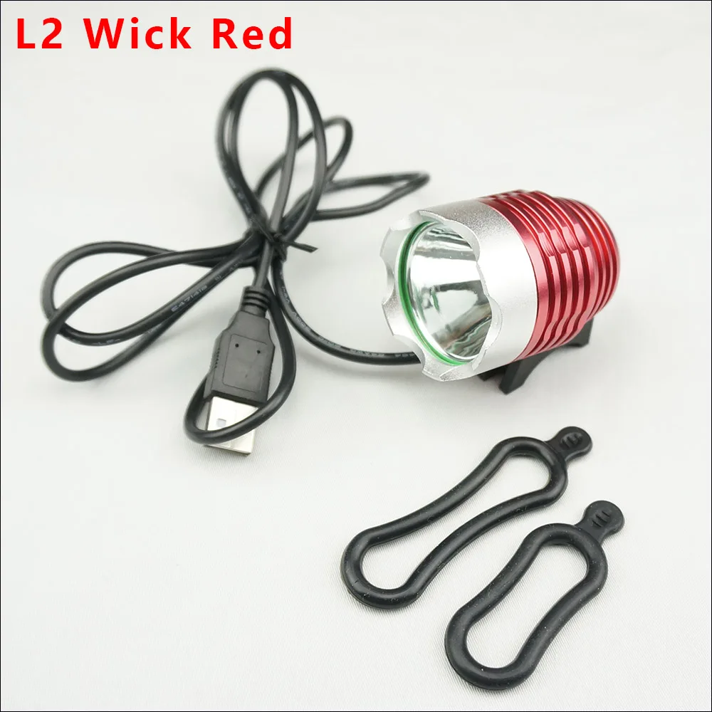 Clearance 1800 Lumen T6 L2 fishing Bike Bicycle LED Light Flashlight Waterproof  Brightness 5V2A USB Interface Headlight Lamp 5