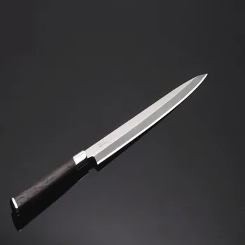 

24cm Japanese Kitchen Knife German 1.4116 Stainless Steel Japan Chef Yanagiba Sushi Sashimi Fish Fillet Knife Cooking 10W