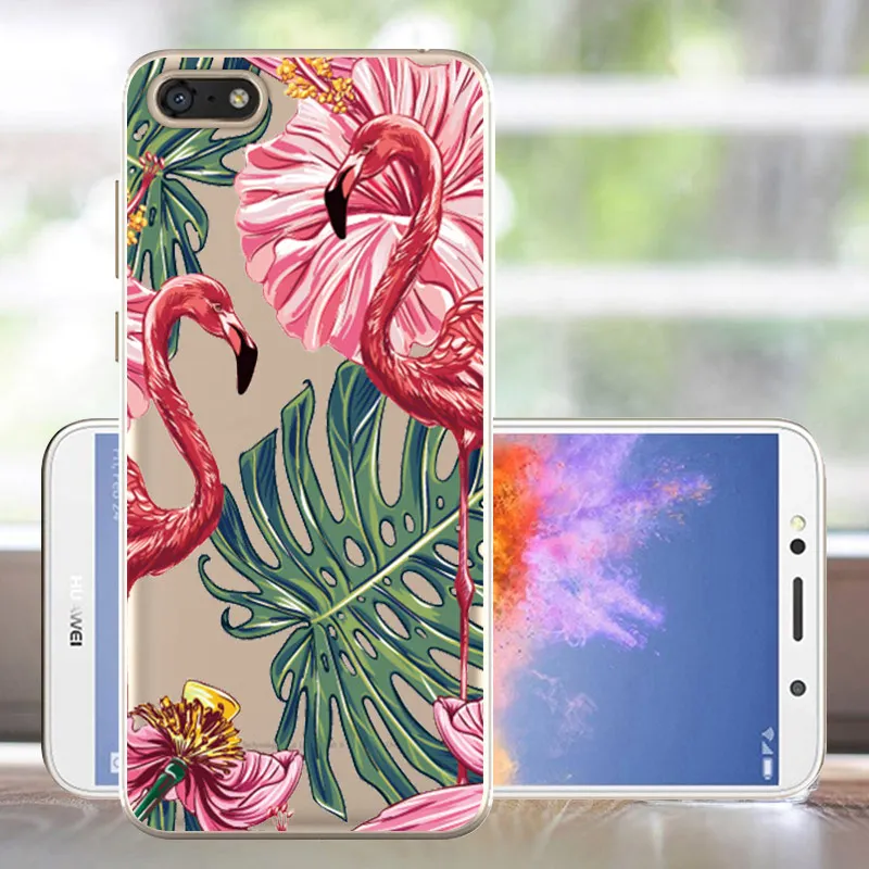 Силиконовый чехол для huawei Honor 7A случае 5 45 " дюймовый Мягкий телефона на 7 DUA L22
