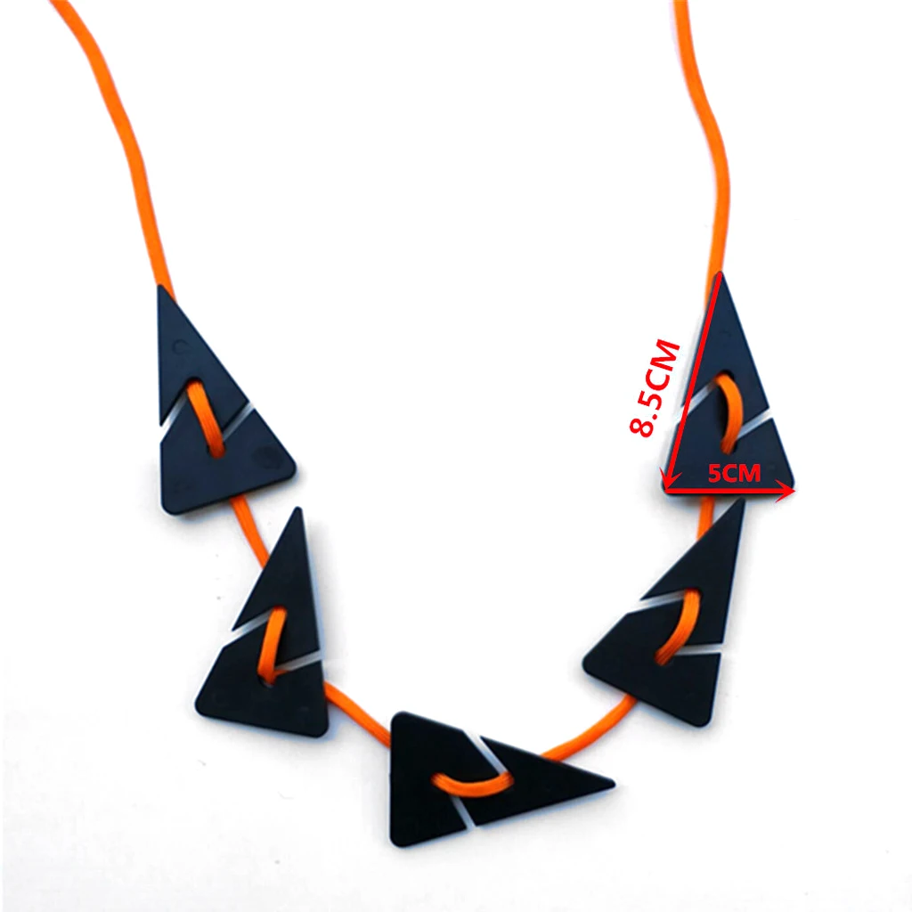 Durable 5 Pieces Triangle Line Arrow Marker for Scuba Diving Cave Wreck Dive Multi Color Water Sports Replacement Accessories