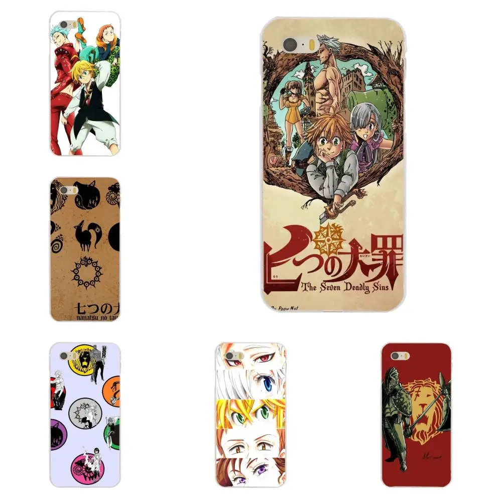 Мягкий ТПУ чехол для Huawei Mate 7 8 9 10 P7 P8 P9 P10 P20 Lite Plus Pro GR5 P Smart 2017 Nanatsu No Taizai Seven Deadly