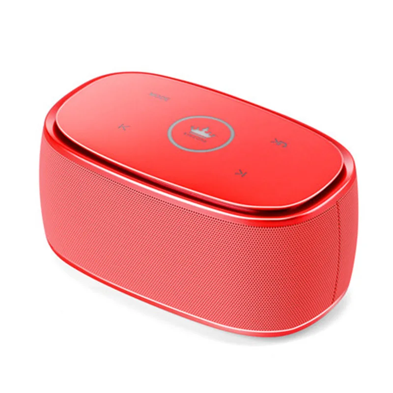 Новинка Kingone K5, беспроводной Bluetooth динамик, TWS, супер бас, громкий динамик, сенсорная клавиша, сабвуфер, без рук, Bluetooth 4,2, TF карта, AUX - Цвет: Red