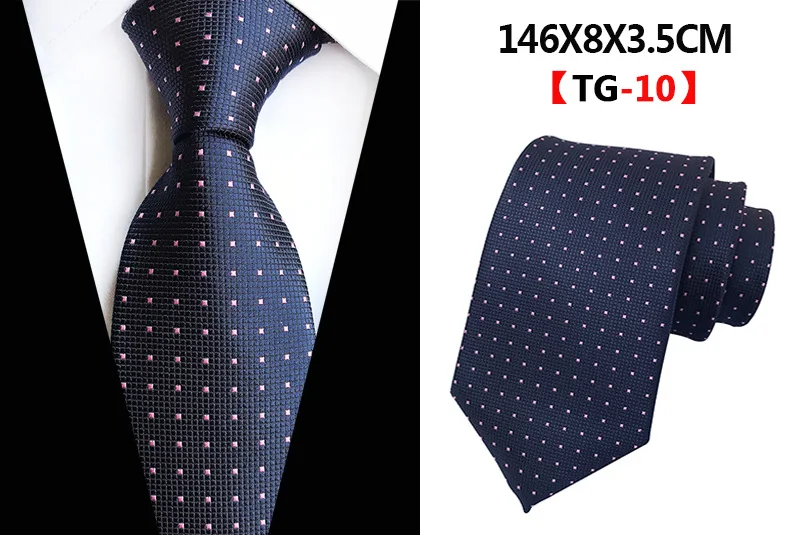 8cm Check Yellow Beige Jacquard Woven Silk Ties Mens Neck Tie Floral Plaid Striped Ties for Men Wedding Suit Business Party