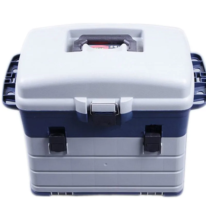 

Multifunctional Waterproof Carp Plastic Fishing Tackle Box Lure Tool Box Accessories Box Tackle Big Box Large