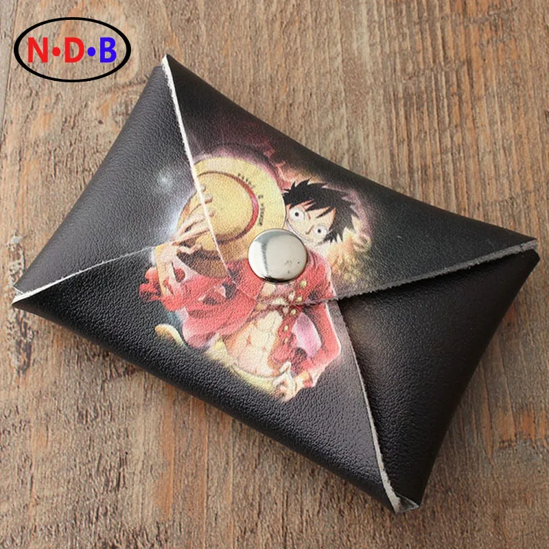 (Coin Purses) Japanese animation One Piece zero wallet flying pattern printing card bag high school students hand bag LQB1102 coin purses the movie aladdin and the magic lamp pattern lamp zero wallet coin bag children birthday gift lqb1058