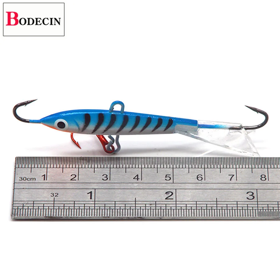 Ice Jigging Fishing Lure Lot Winter 1PCS Lead Fish Hard Metal Slow Jigs Jerkbait Fishing Artificial Bait Suit Tackle Fake Baits (8)