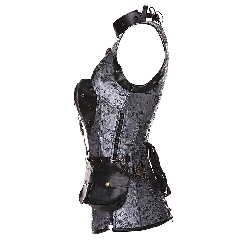 Leather Punk Corset