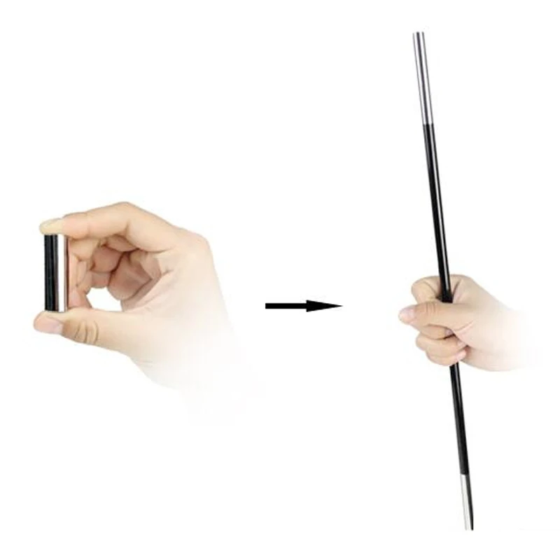 

100pcs Mini Lightning Cane plastic Appearing Magic Stick from hand magic tricks Magic Cane easy to do magic for beginner