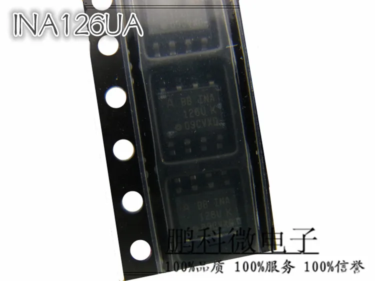 INA126UA усилитель инструментов 200 кГц SMD INA126U INA126 SOP-8 Новое поступление Proion |