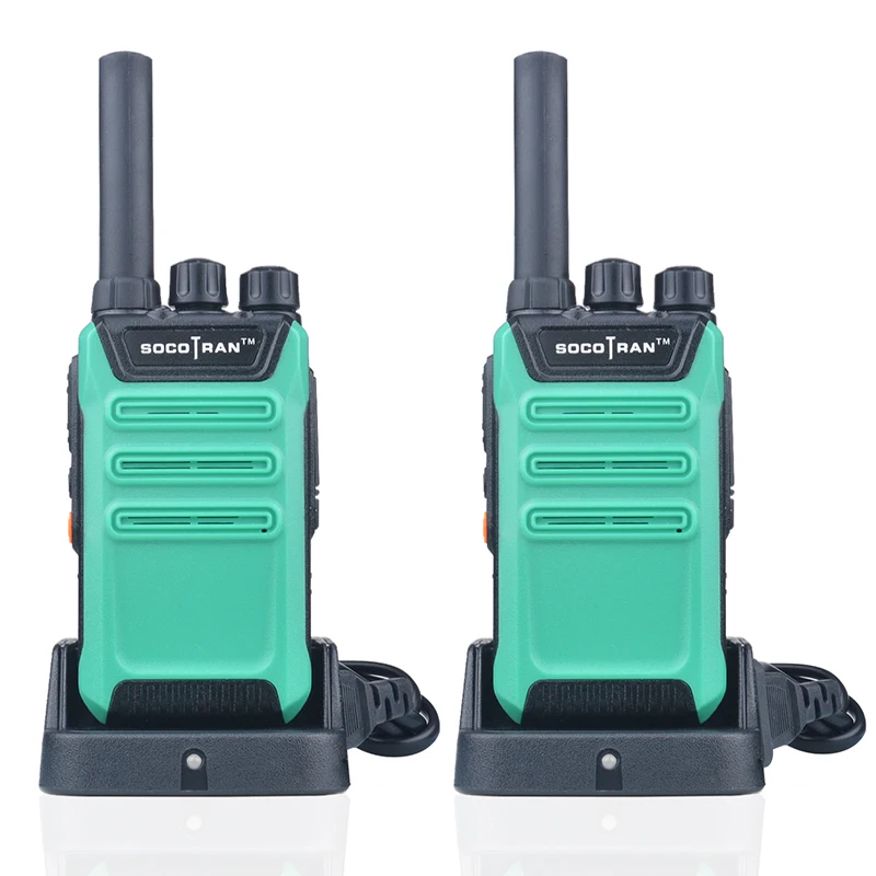 

2PCS/Lot SOCOTRAN SC-508 mini walkie talkie UHF 400-470MHz 16CH 2W Portable Two way Radio scrambler VOX ham radio (Four colors)