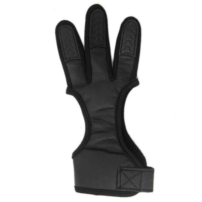 Новая Защитная перчатка для стрельбы из лука 3 Защита для пальцев протектор для изогнутого комбинированного лука XD88