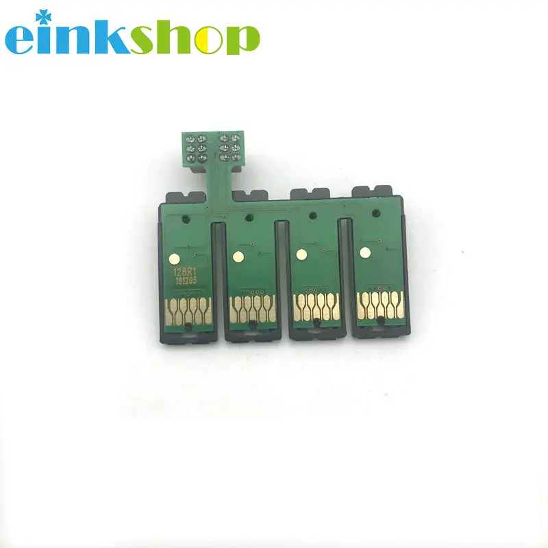 Комбинированный чип Einkshop T1281 T1284 для Epson S22 SX125 SX420W SX425W SX235W SX130 SX435W SX230 SX440W BX305F BX305FW|chip