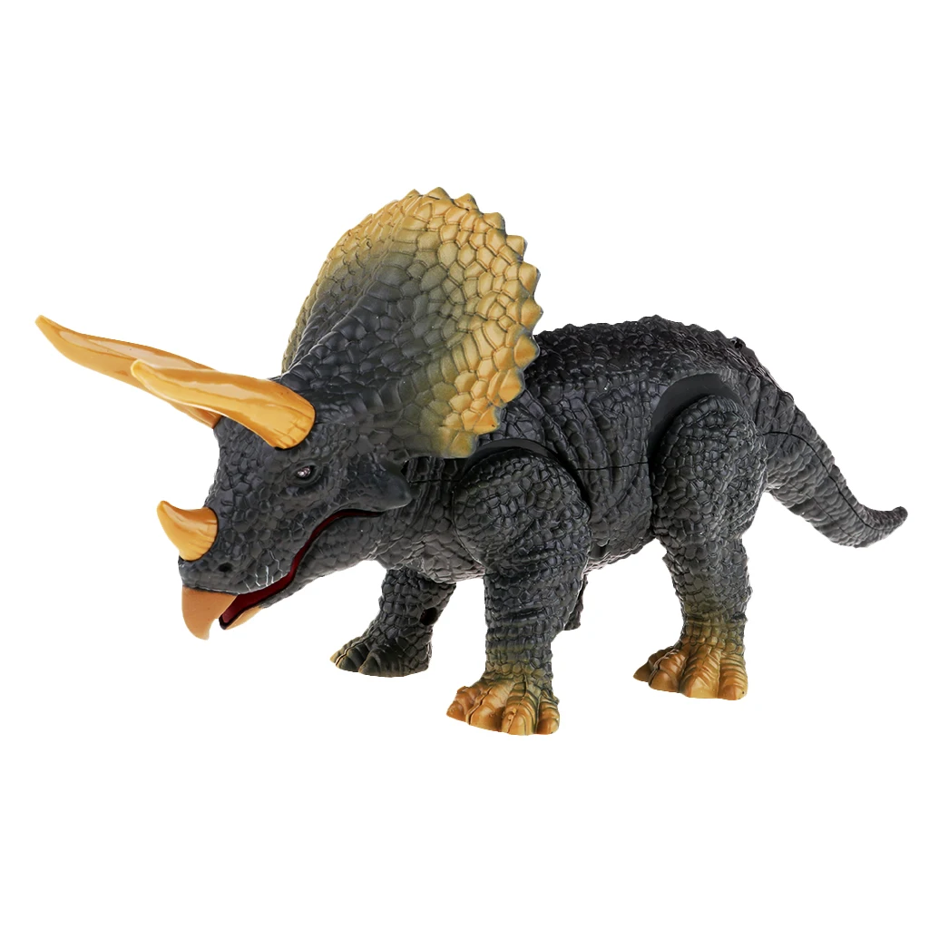 Remote Control Walking Roars Dinosaur Animal Toy Electronic RC w/ Lights & Sounds Radio Control Dinosaur Kids Children Gift