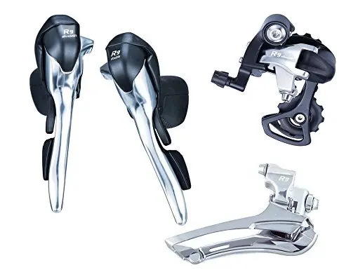 Cheap Microshift bike rear derailleur R9 Double 9 speed derailleur road bike groupset for shimano sram