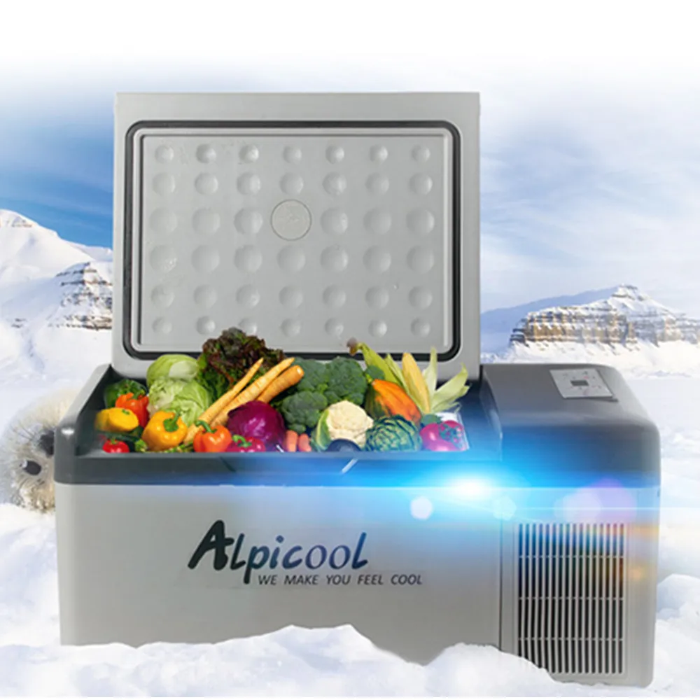 

Alpicool Portable APP Conrtol Mini Compressor Fridges 15L Portable Mini Portable Car Refrigerator Cold / Warm Dual Use DC12V/24V