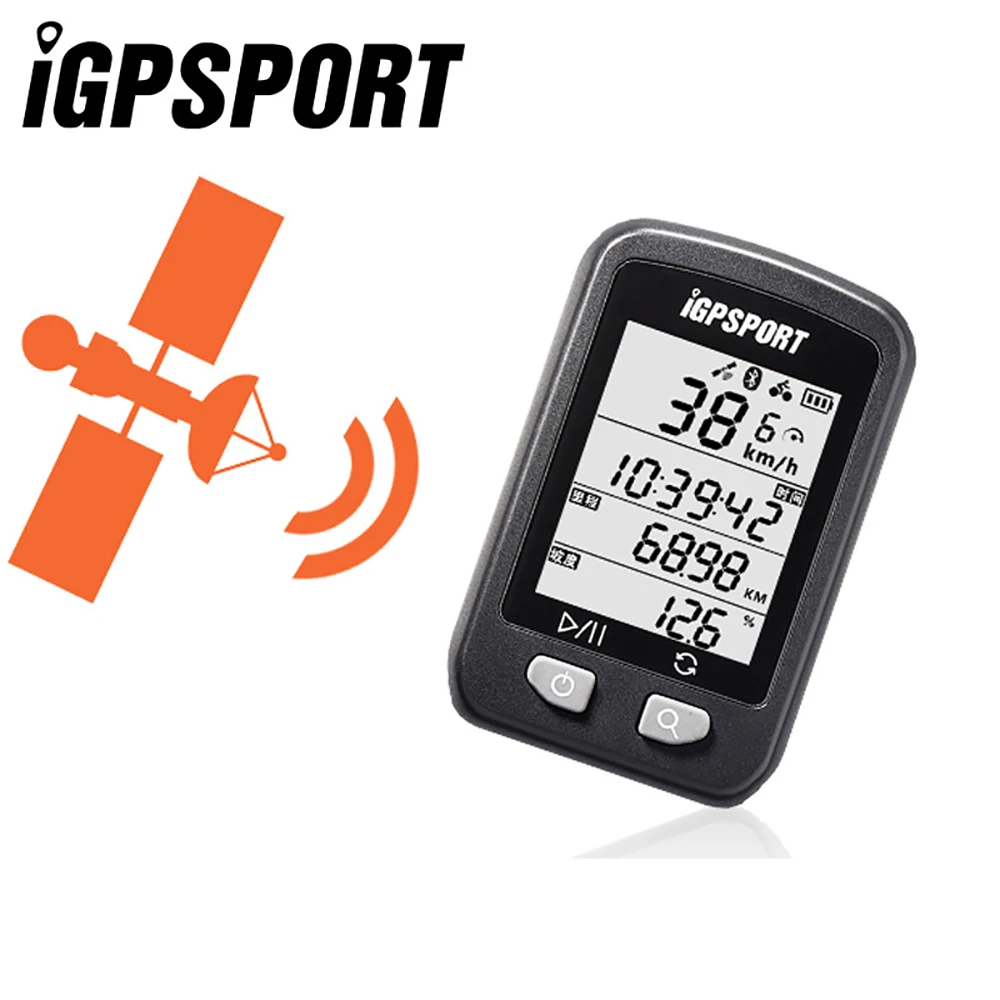 IGPSPORT велосипедный беспроводной секундомер GPS компьютер IPX6 Водонепроницаемый