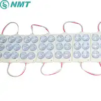 20pcs/lot DC12V Led Module 6W/model 3030 3leds injection IP65 Waterproof 120degree For Advertising Light