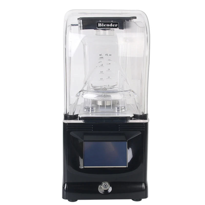 ITOP Professional Blender Touchpad Smoothies Blender Commercial Food Mixer Juicer With Sound Cover Ice Crushing Maker
