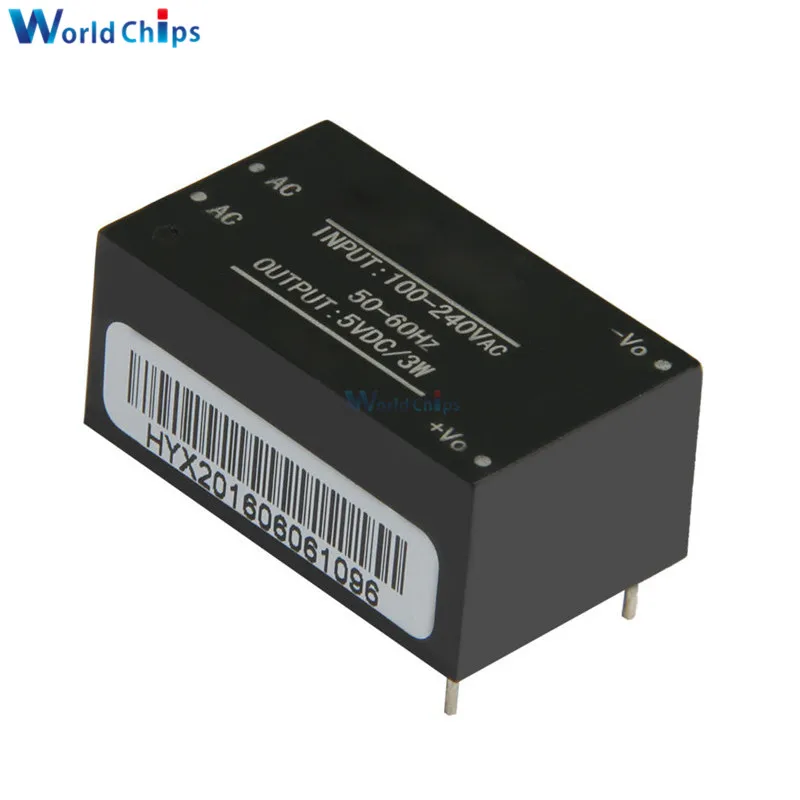 

HLK-PM01 PM01 AC-DC 220V to 5V Mini Power Supply Module Intelligent Household Switch Power Supply Step-Down Module