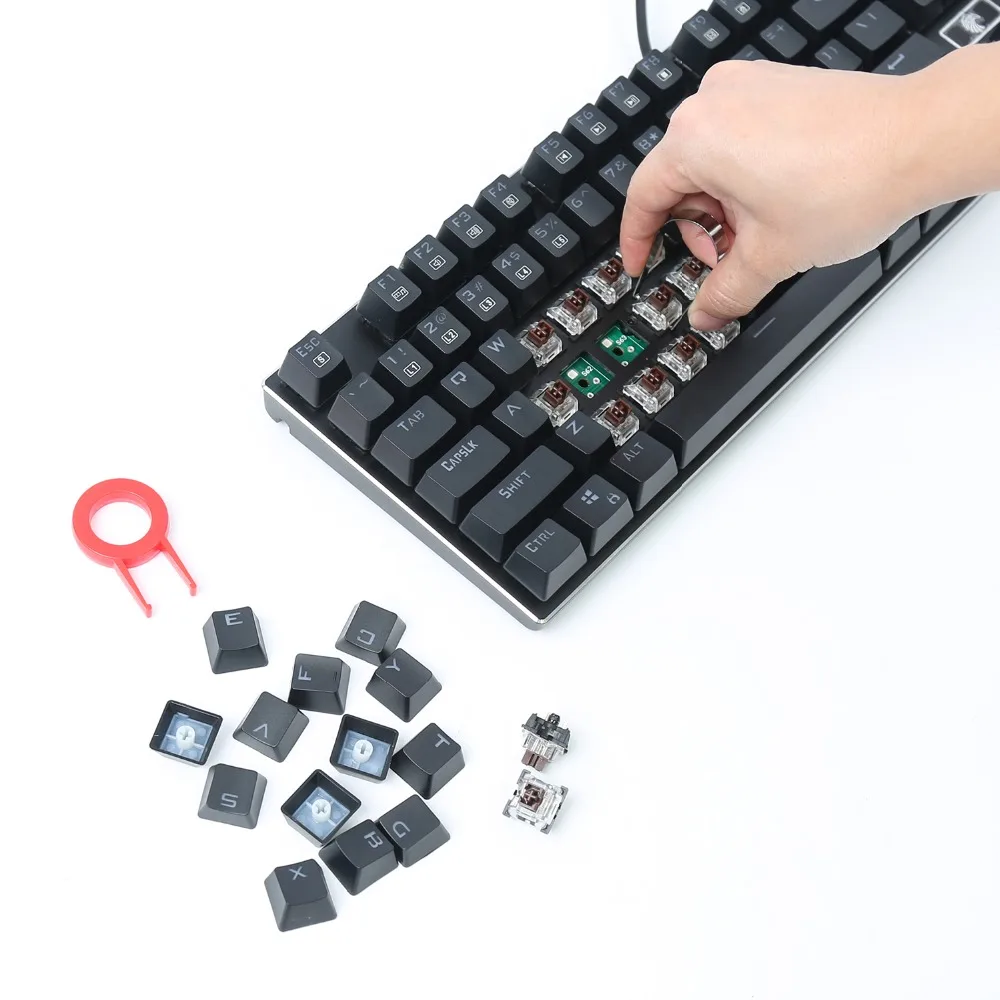 12-pcs Outemu MX Серии Keyswitches-коричневый переключатель для механических клавишных переключателей замена и DIY