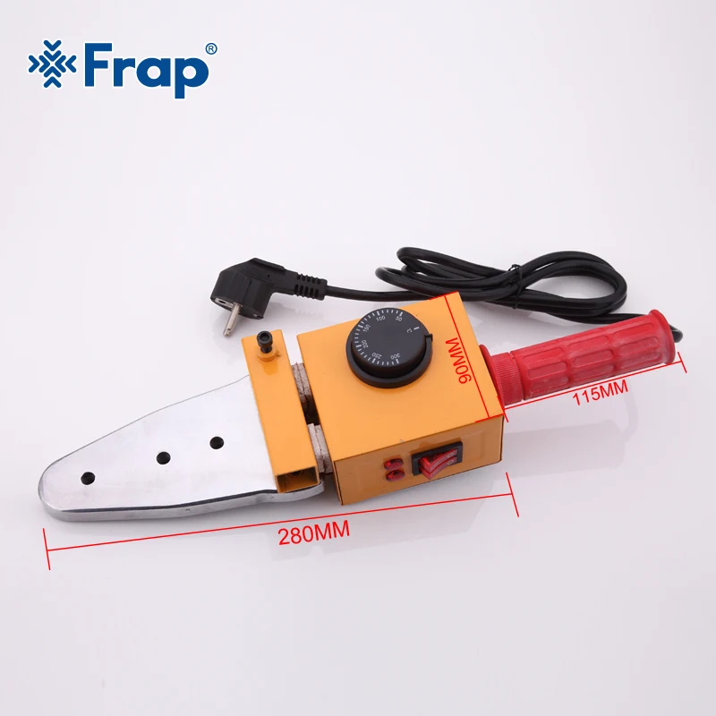 Frap Plumber Tools Iron Box Temperature Controled Plastic Pipes Tube Welding Machine, PPR Pipe Welder AC 110/220V 20-63mm To Use