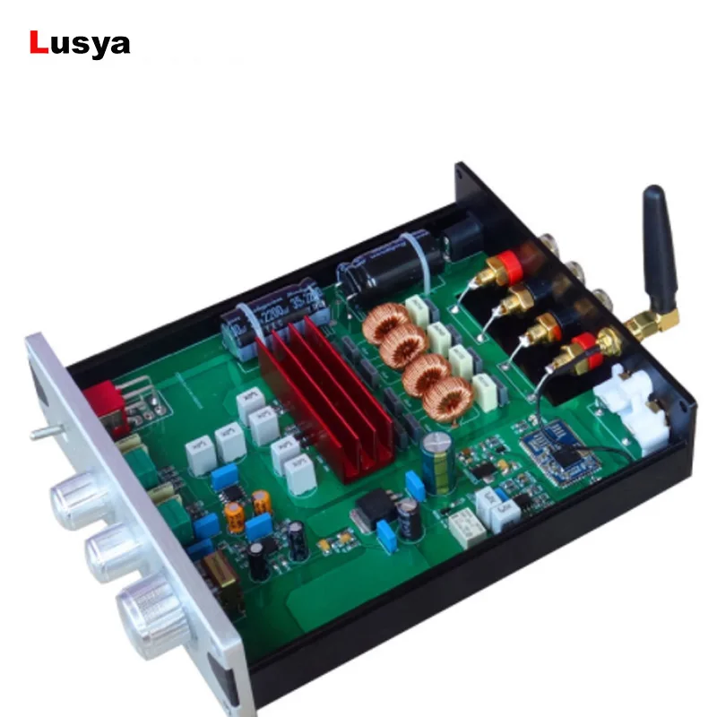 

TPA3116 2.0 Digital Audio Amplifier CSR8675 4.0 2*50W/ CSR8675 5.0 2*100W ATPX HD Digital Power Amplifier