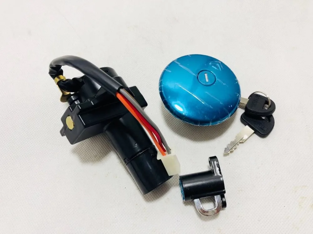 

GN250 Motorcycle Gas Fuel Tank Cap With Ignition Key Switch Set