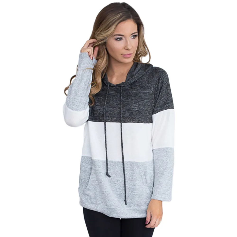 

Women Winter Hoodie Sweatshirt Hooded Jumper Pullover Tops Coat