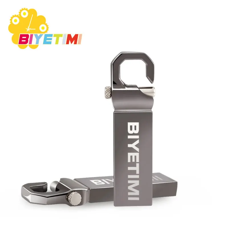 USB флеш-накопитель Biyetimi 32 ГБ, 64 ГБ, 16 ГБ, флеш-накопитель, usb флешка, 8 ГБ, 4 Гб, Флешка из нержавеющей стали флеш-диск USB 2,0