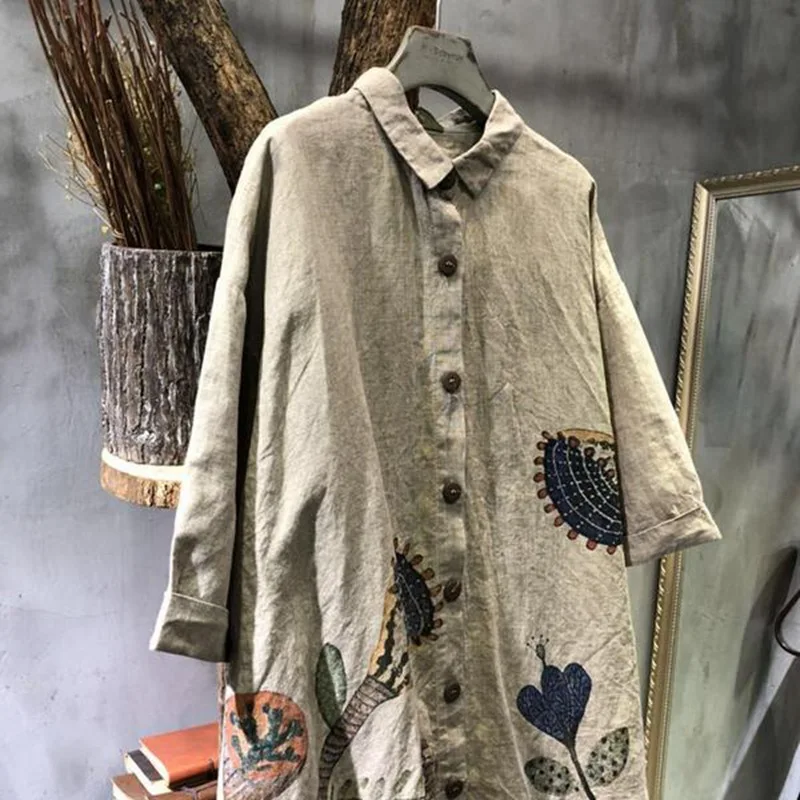 WUZHONGREN 2018 Spring Summer Blouse Women Shirt Half Sleeve Tops Loose Fit Cotton and linen Top Casual Shirt For Ladies Blouses