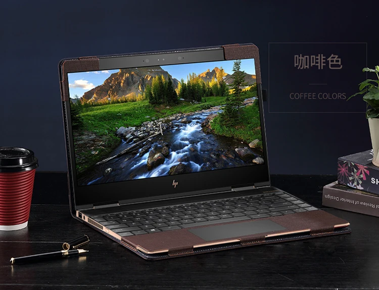 Съемный чехол для ноутбука Hp Spectre X360 13,3 дюймов Креативный дизайн чехол Pu кожа стилус как подарок