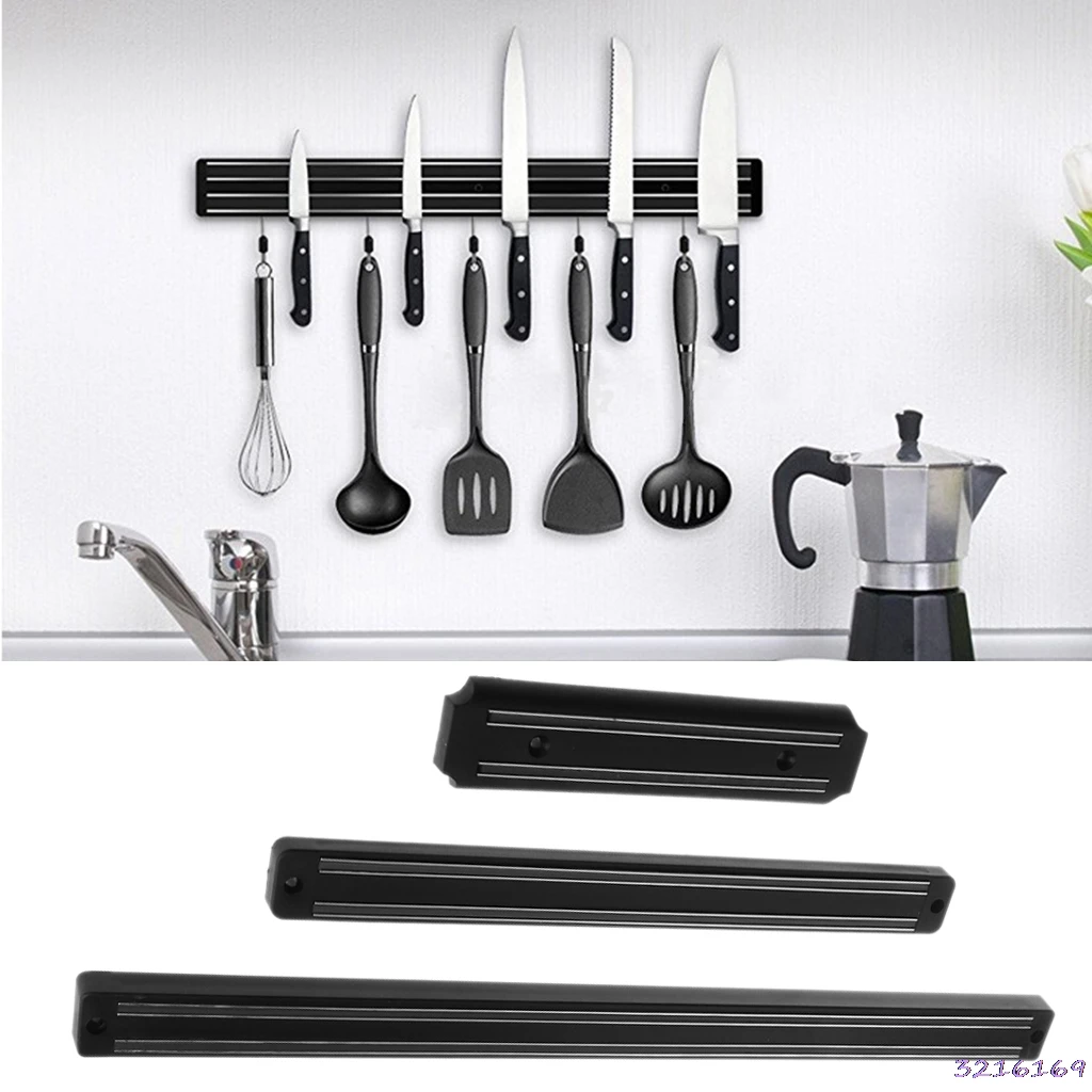 

Magnetic Rack Metal Knife Steel Holder Shelf Garage Kitchen Hardware Ironmongery