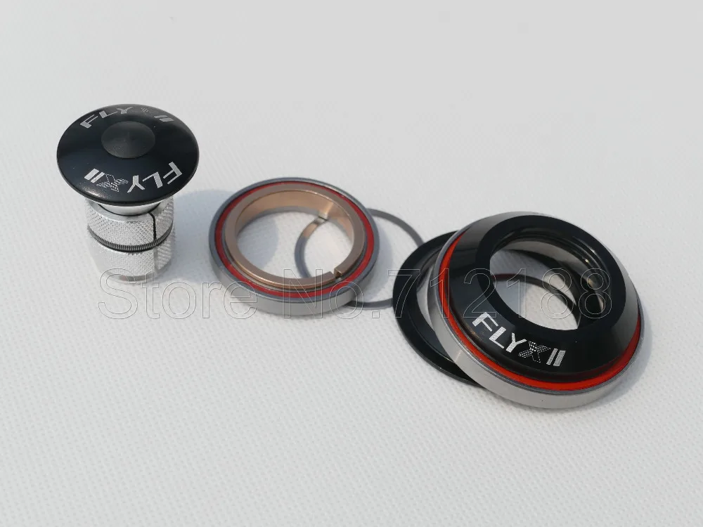 

2019 Bicycle Headset Tapered Integrated Threadless Headset 1 1/2" Head Tube Reduced to 1 1/8" Fork Tube Threadless Headset