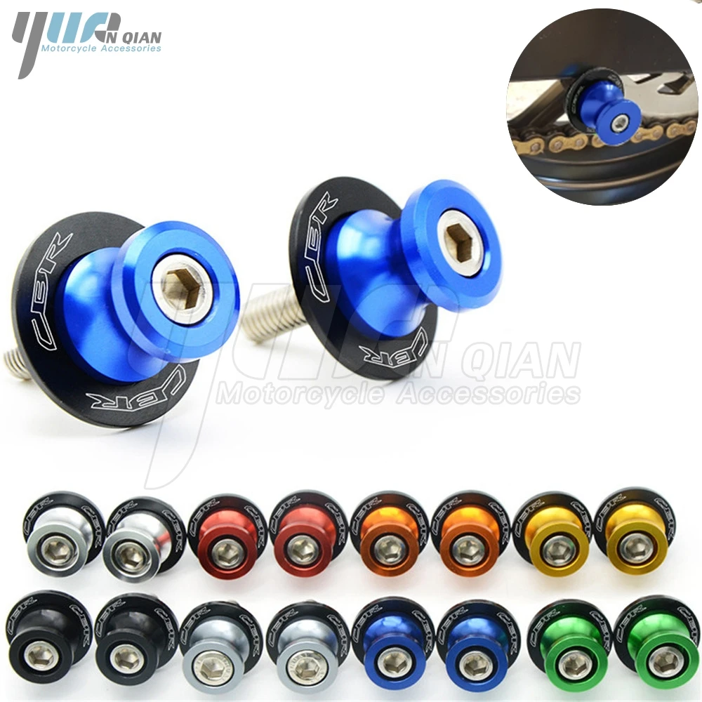FOR HONDA CBR 250RR CBR1000RR CBR1000RR SP CBR250R CBR300R CNC Accessories Swingarm Spools Slider 8mm Swing arm Stand Screws