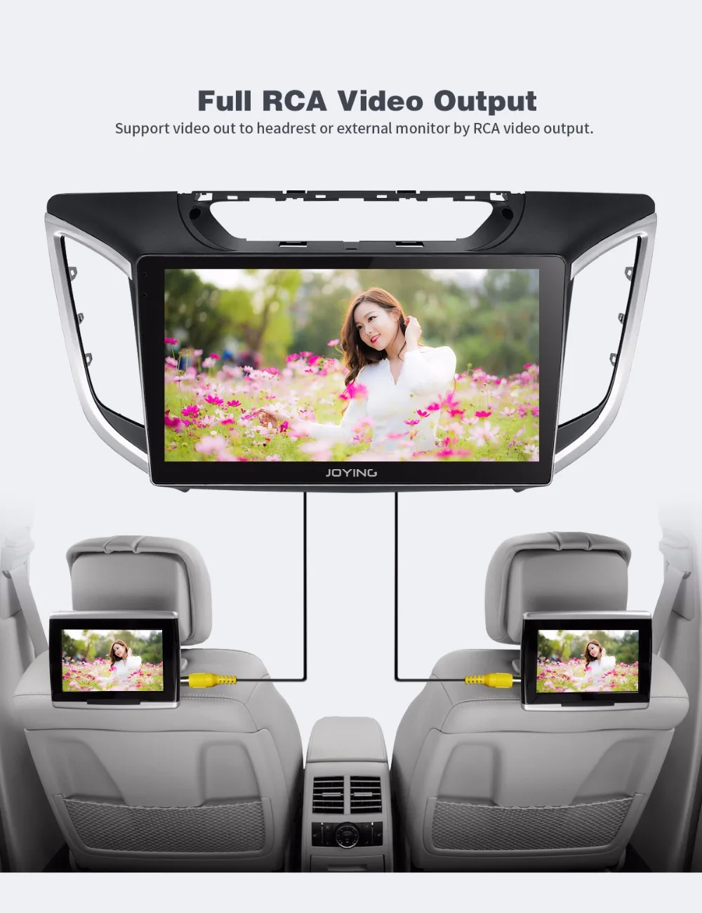 Cheap Joying 10.1" 1024*600 Android 8.0 Car RadioGPS Player For Hyundai IX25 2014-2017 IPS screen Headunit Video out Player Navigation 17